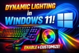 Enable and Use Dynamic Lighting in Windows 11