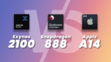 Exynos 2100 vs Snapdragon 888 vs Apple A14 Bionic, Antutu-Geekbench Scores