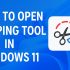 Best Snipping Tool Shortcuts to Try on Windows 11