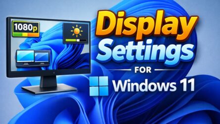 How to Open Display Settings in Windows 11 [7 Ways]